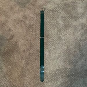 Boys youth large green baseball belt